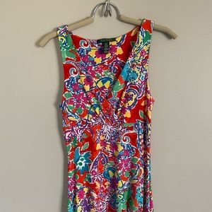 Ralph Lauren print dress size S/P